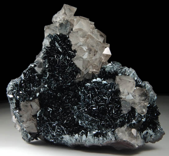 Hematite (specular) with Quartz from Florence Mine, Egremont, Cumbria, England