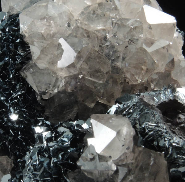 Hematite (specular) with Quartz from Florence Mine, Egremont, Cumbria, England