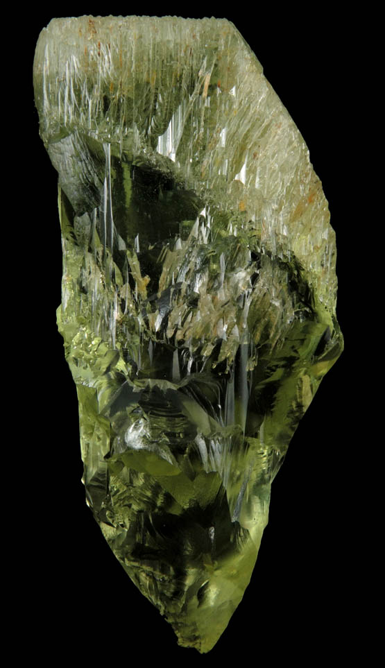 Beryl var. Heliodor (gem-grade crystal) from Volodarsk-Volynskii, Zhitomir Oblast, Ukraine