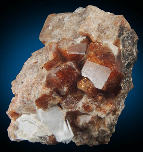 Grossular Garnet from Pitts-Tenney Quarry, Minot, Androscoggin County, Maine