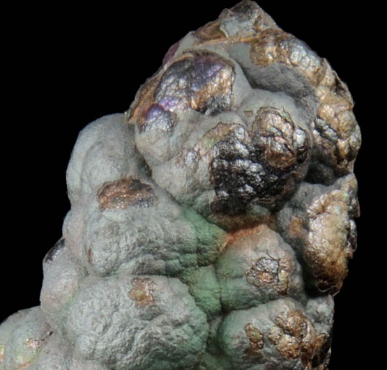Hematite (iridescent) from Crowder's Mountain, Gaston County, North Carolina