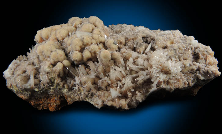 Hemimorphite, Mimetite, Calcite from Santa Eulalia District, Aquiles Serdn, Chihuahua, Mexico