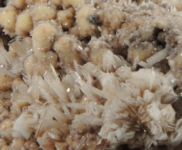 Hemimorphite, Mimetite, Calcite from Santa Eulalia District, Aquiles Serdn, Chihuahua, Mexico