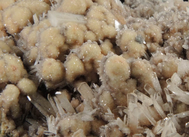 Hemimorphite, Mimetite, Calcite from Santa Eulalia District, Aquiles Serdn, Chihuahua, Mexico