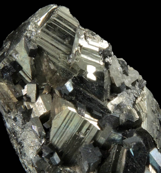 Pyrite with Arsenopyrite from Mina Noche Buena, Mazapil, Zacatecas, Mexico