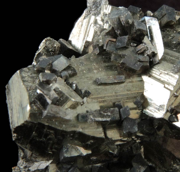 Pyrite with Arsenopyrite from Mina Noche Buena, Mazapil, Zacatecas, Mexico