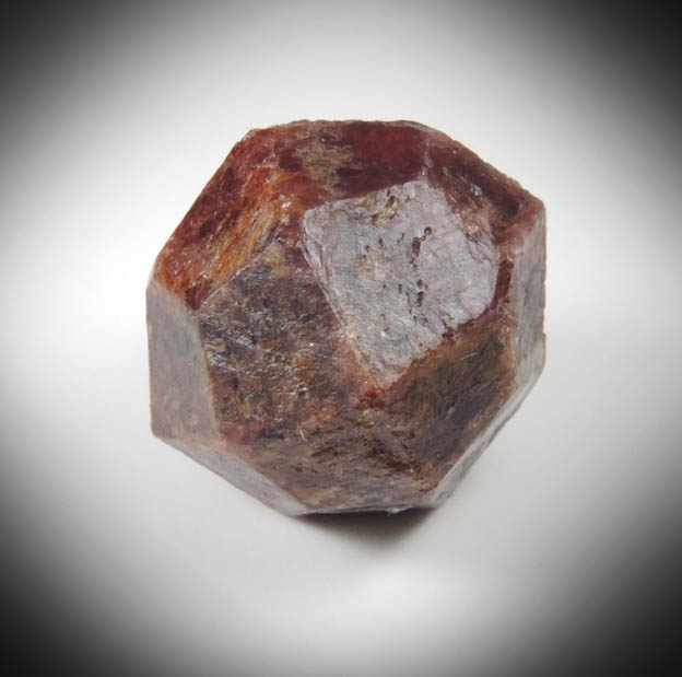 Almandine Garnet from Route 3 construction site at junction of Middlesex Tunrnpike, Bedford, Middlesex County, Massachusetts