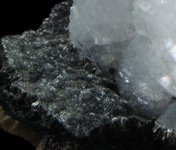 Heulandite on Julgoldite from Jalgaon, Maharashtra, India