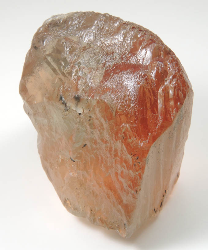 Topaz (bi-colored gem-grade crystal) from Volodarsk-Volynskii, Zhitomir Oblast, Ukraine