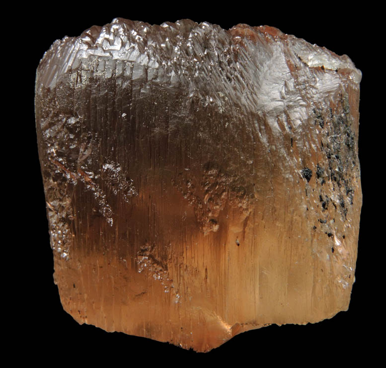 Topaz (bi-colored gem-grade crystal) from Volodarsk-Volynskii, Zhitomir Oblast, Ukraine