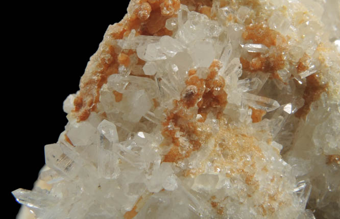 Hydroxylherderite on Quartz with Cookeite from Bennett Quarry, Buckfield, Oxford County, Maine