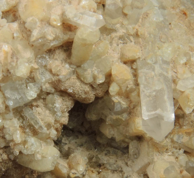 Hydroxylherderite on Quartz with Cookeite from Bennett Quarry, Buckfield, Oxford County, Maine