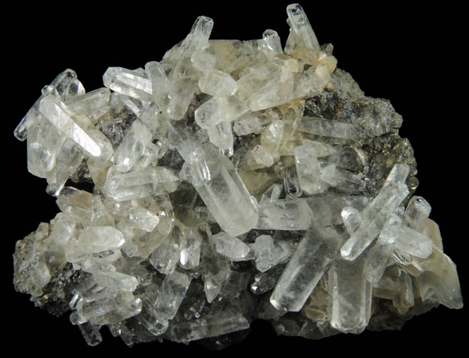 Calcite on Pyrite from Viburnum Trend, Reynolds County, Missouri