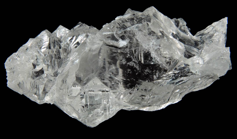 Quartz (complexly etched crystal) from Arondu, Basha Valley, Baltistan, Gilgit-Baltistan, Pakistan