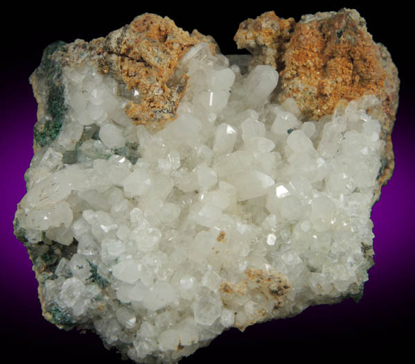 Aragonite var. Tarnowitzite from Tsumeb Mine, Otavi-Bergland District, Oshikoto, Namibia