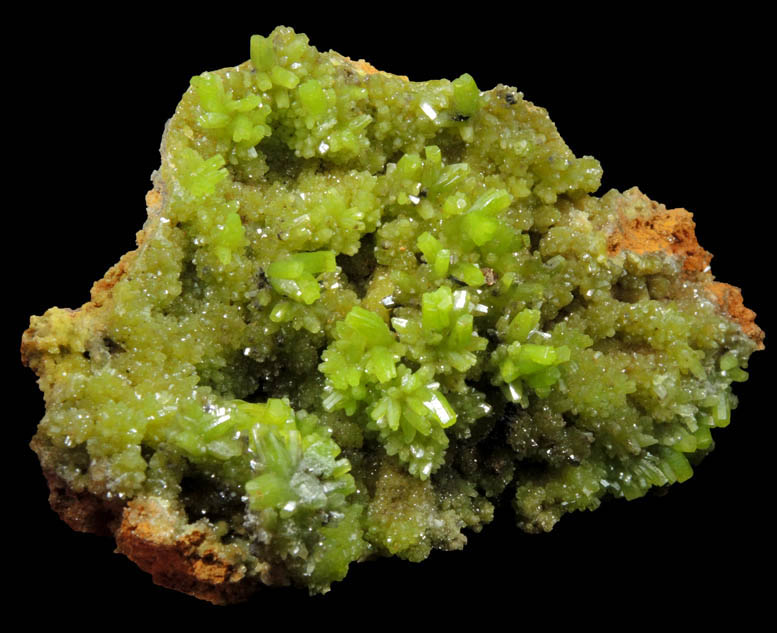 Pyromorphite from Daoping Mine, Yangshuo, Guangxi, China