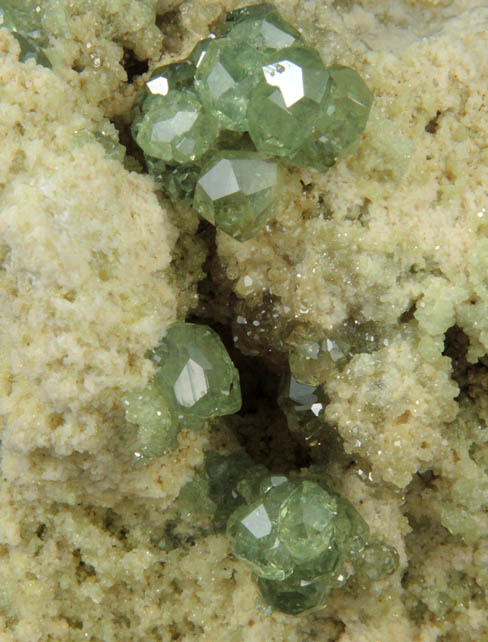 Andradite var. Demantoid Garnet from Antetezambato, Ambanja, Antsiranana Province, Madagascar