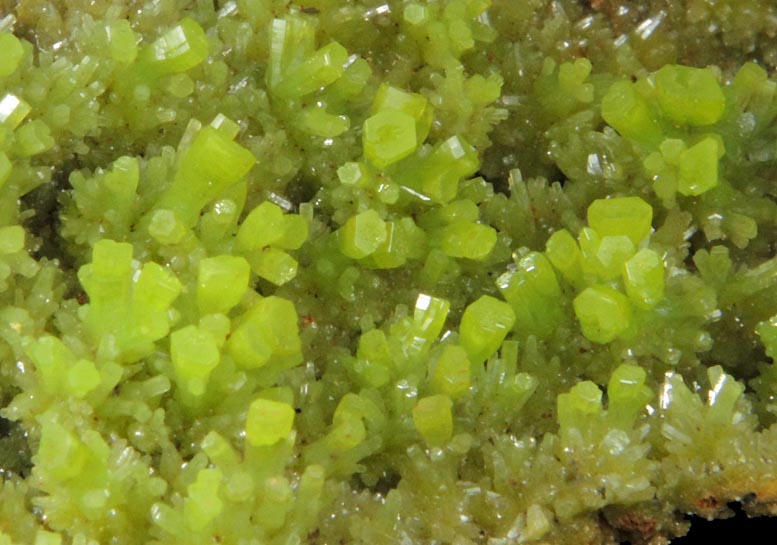 Pyromorphite from Daoping Mine, Yangshuo, Guangxi, China