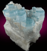 Beryl var. Aquamarine on Microcline from Tatopani, Raikot, Gilgit-Baltistan, Pakistan