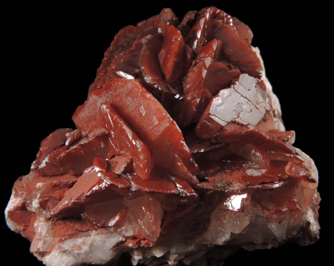 Calcite with Hematite inclusions from Tsumeb Mine, Otavi-Bergland District, Oshikoto, Namibia