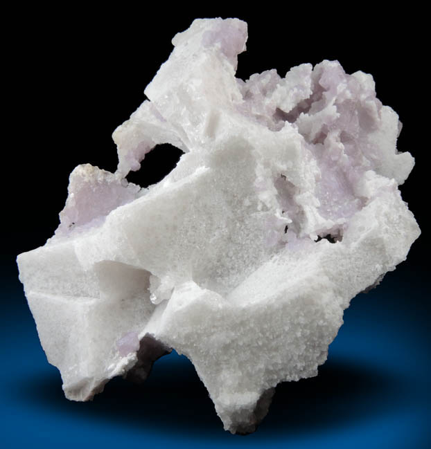 Fluorite on Quartz pseudomorphs after Calcite from La Fluorita Dulcita, near Tombstone, Cochise County, Arizona