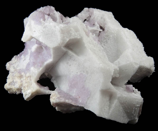 Fluorite on Quartz pseudomorphs after Calcite from La Fluorita Dulcita, near Tombstone, Cochise County, Arizona