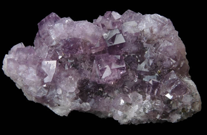 Fluorite (interpenetrant-twinned crystals) from Blackdene Mine, Ireshopeburn, Weardale, County Durham, England