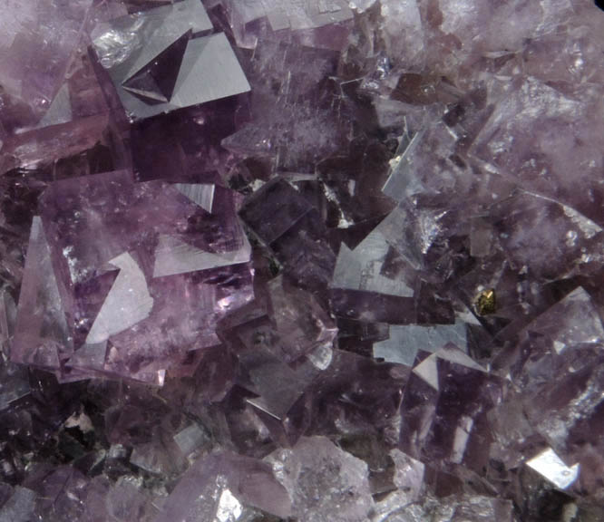 Fluorite (interpenetrant-twinned crystals) from Blackdene Mine, Ireshopeburn, Weardale, County Durham, England