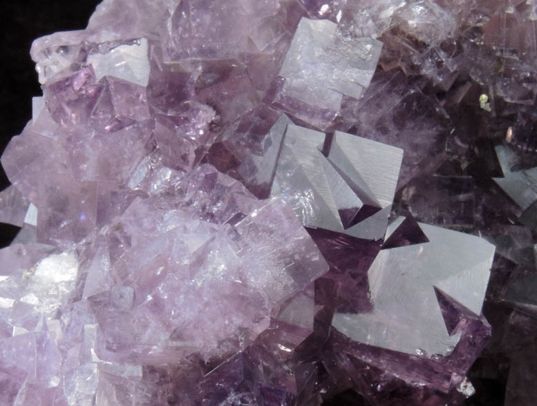 Fluorite (interpenetrant-twinned crystals) from Blackdene Mine, Ireshopeburn, Weardale, County Durham, England