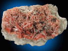 Barite with Hematite inclusions from Kamareza Mine, Lavrion (Laurium) Mining District, Attica Peninsula, Greece