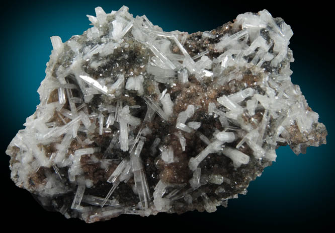 Aragonite over Calcite from Tsumeb Mine, Otavi-Bergland District, Oshikoto, Namibia