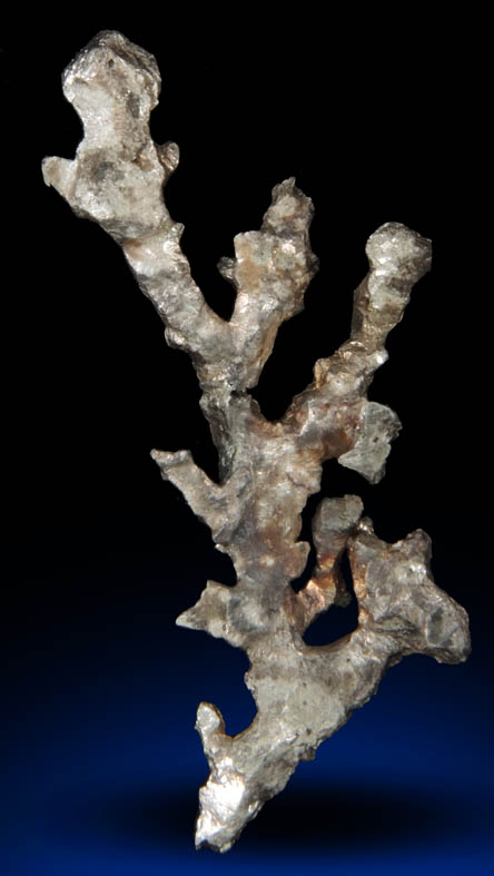 Silver (arborescent crystal formation) from White Pine Mine, Keweenaw Peninsula Copper District, Ontonagon County, Michigan