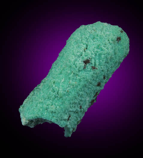 Chrysocolla pseudomorph after Gypsum or Azurite from Ray Mine, Silica Pit, Mineral Creek District, Pinal County, Arizona