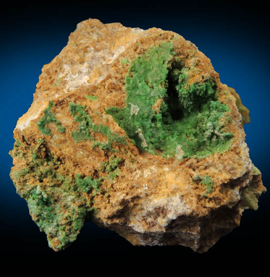 Conichalcite from San Rafael Mine, Nye County, Nevada