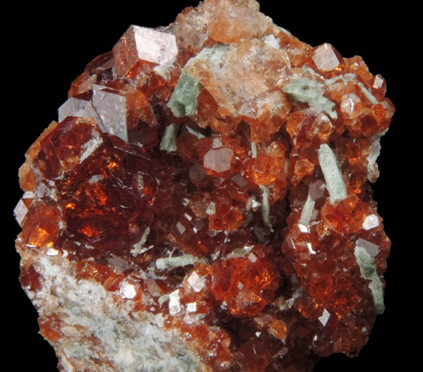 Almandine Garnet with Clinozoisite from Bardu, Troms fylke, Norway