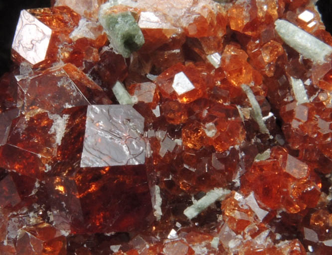 Almandine Garnet with Clinozoisite from Bardu, Troms fylke, Norway