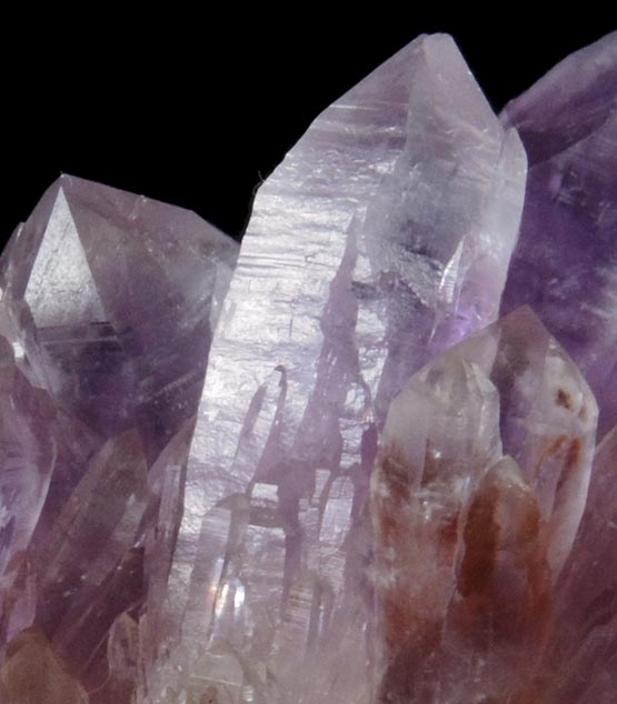 Quartz var. Amethyst from Tehuilotepec, 33 km WNW of Taxco, Mexico