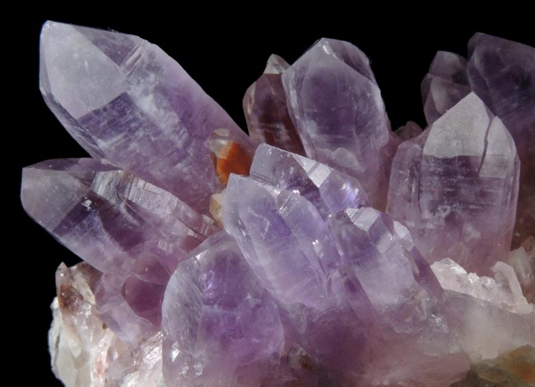 Quartz var. Amethyst from Tehuilotepec, 33 km WNW of Taxco, Mexico