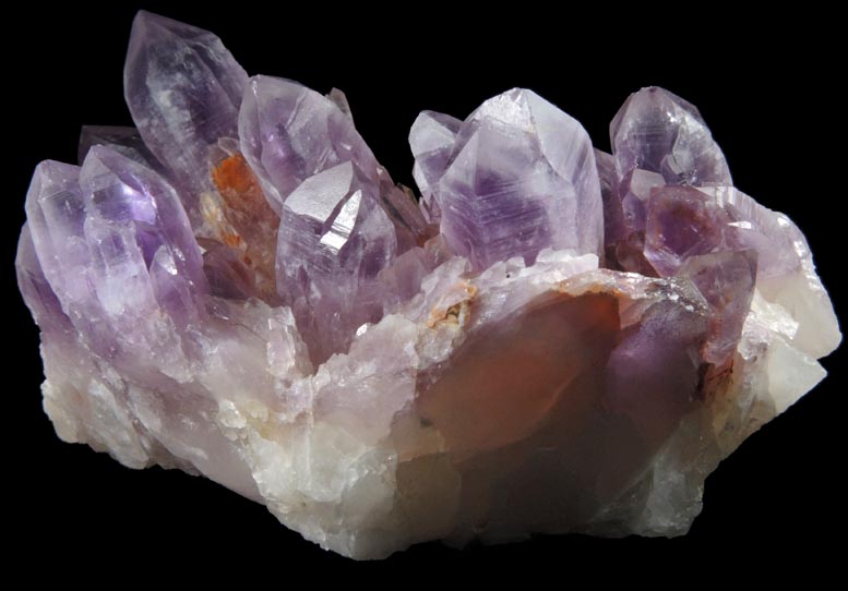 Quartz var. Amethyst from Tehuilotepec, 33 km WNW of Taxco, Mexico