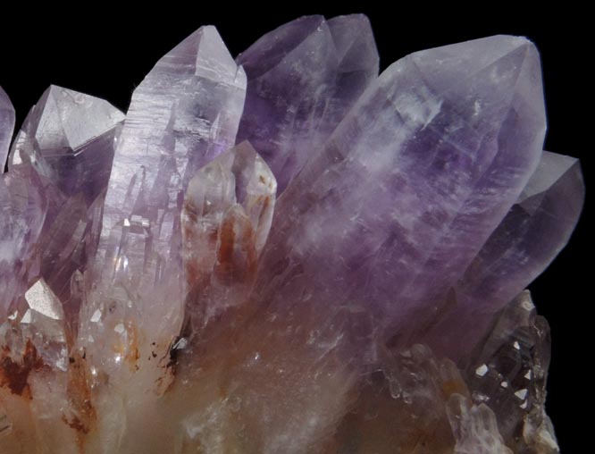 Quartz var. Amethyst from Tehuilotepec, 33 km WNW of Taxco, Mexico