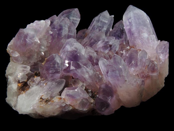 Quartz var. Amethyst from Tehuilotepec, 33 km WNW of Taxco, Mexico