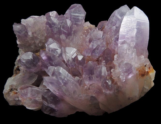 Quartz var. Amethyst from Tehuilotepec, 33 km WNW of Taxco, Mexico