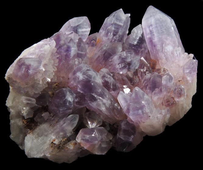 Quartz var. Amethyst from Tehuilotepec, 33 km WNW of Taxco, Mexico