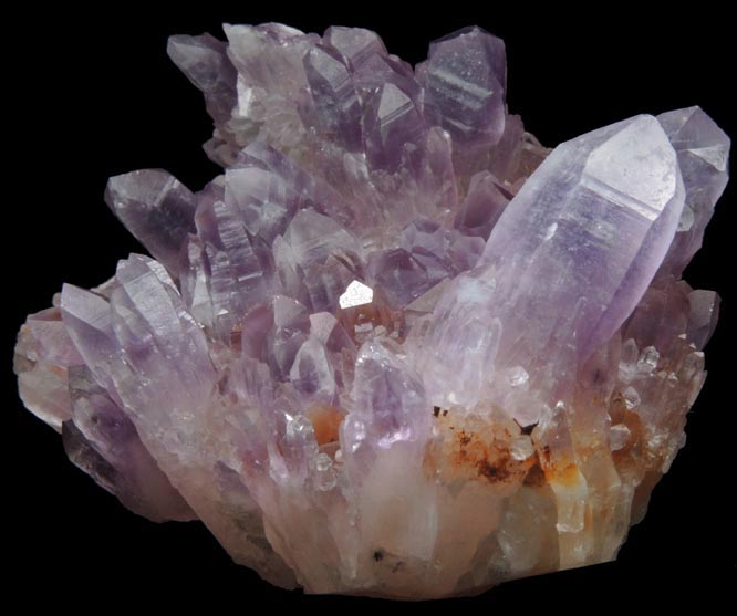 Quartz var. Amethyst from Tehuilotepec, 33 km WNW of Taxco, Mexico