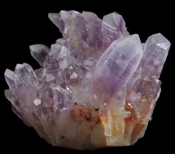 Quartz var. Amethyst from Tehuilotepec, 33 km WNW of Taxco, Mexico