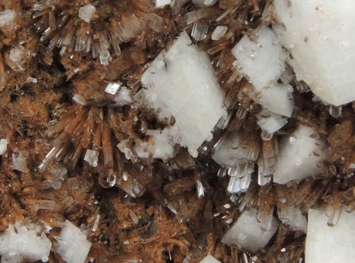 Dolomite on Hemimorphite from Santa Eulalia District, Aquiles Serdn, Chihuahua, Mexico