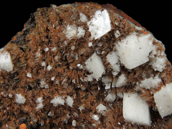 Dolomite on Hemimorphite from Santa Eulalia District, Aquiles Serdn, Chihuahua, Mexico