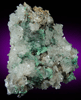 Hemimorphite with Malachite from 79 Mine, Banner District, near Hayden, Gila County, Arizona