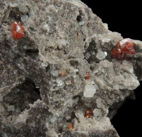 Sphalerite with Dolomite from Niagara Falls, Ontario, Canada