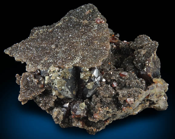 Sphalerite with Chalcopyrite from Tri-State Lead-Zinc Mining District, near Joplin, Jasper County, Missouri